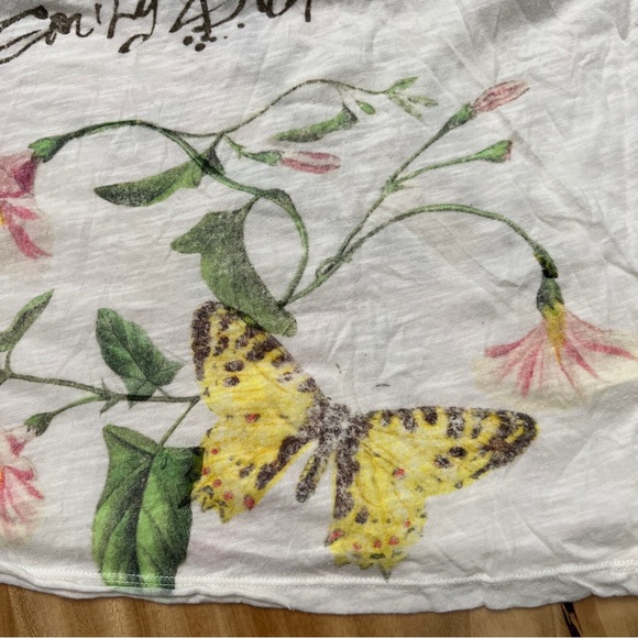 NWT MAGNOLIA PEARL Profound Responsibility Butterfly T Tee Shirt NEVER Worn OS - Picture 12 of 13